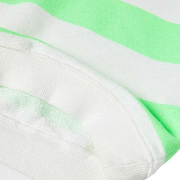 ZARA Kids | Neon Green | NEON STRIPED SWEATSHIRT - Picture 4 of 7